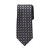 Men's Big & Tall KS Signature Extra Long Classic Paisley Tie by KS Signature in Black Floral Necktie