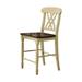 Counter Height Chair (Set-2) Dining by Acme in Buttermilk Oak