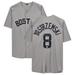 Carl Yastrzemski Boston Red Sox Autographed Gray Majestic Replica Jersey with "HOF 89" Inscription