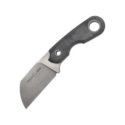 Viper Berus 2 Fixed Blade Black Knife 2.5" stonewash finish Bohler M390 stainless sheeps Black canvas micarta handle VT4014CB