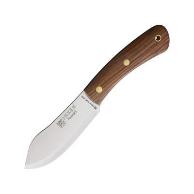 Joker Knives Nessmuk S Fixed Blade Walnut Knife 4.5" satin finish 14C28N Sandvik stainless blade Walnut handle CN132