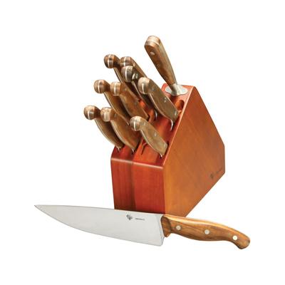 Diafire Gourmet Classic Set 12 Knife Walnut handle DF9103PZ003