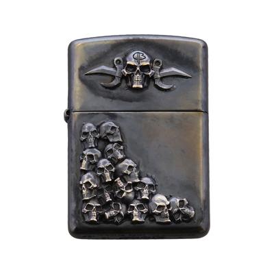 Bastinelli Creations Skulls Zippo Lighter Single 1.44