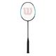 Wilson Badmintonschläger Blaze S3700, Sehr kopflastige Balance, Kohlefaser