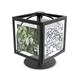 Umbra Rocker 360-degree Rotating Cube Multi Picture Frame 3x3 or 4x4, Black