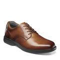 Nunn Bush Kore Pro Plain Toe Oxford - Mens 7 Brown Oxford Medium