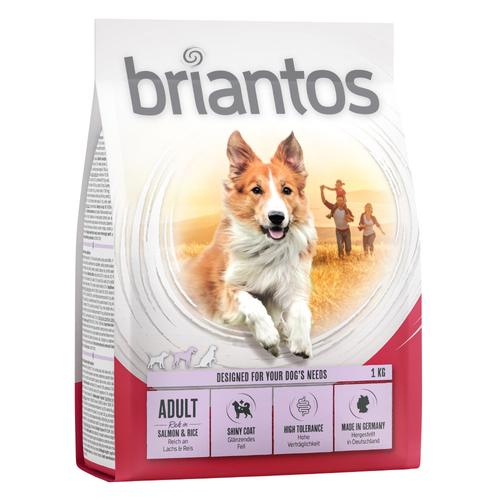 1kg Adult Lachs & Reis Briantos Hundefutter trocken