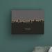 Ebern Designs Madison Wisconsin Skyline Glow II by Michael Tompsett - Wrapped Canvas Graphic Art Metal in Black/Gray | 24 H x 32 W x 2 D in | Wayfair