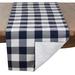 Loon Peak® Salerno Buffalo Plaid Tablecloth Cotton Blend in Blue/White | 70 D in | Wayfair 77D142C8BEF94D828CA8604F13468A05