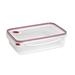 Sterilite 16 Cup Food Storage Container Plastic in Red/White | 3.5 H x 9.18 W x 12.38 D in | Wayfair 16 x 03426604