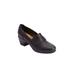 Wide Width Women's The Maya Slip On Shootie by Comfortview in Black (Size 8 W)