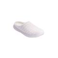 Wide Width Women's CV Sport Collins Sneaker by Comfortview in White (Size 7 1/2 W)