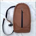 Coach Bags | Coach One Shoulder Brown Leather Mens Backpack. | Color: Brown | Size: Os
