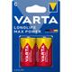 Longlife Max Power Baby c Batterie 4914 LR14 (2er Blister) - Varta