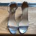J. Crew Shoes | Free With Purchase J. Crew Silver Heels Missing Ankle Strap | Color: Silver | Size: 8