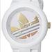 Adidas Accessories | Adidas Aberdeen White Watch | Color: Gold/White | Size: Os