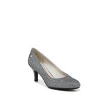 Wide Width Women's Parigi Pump by LifeStride in Silver (Size 8 W)