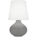 Robert Abbey June Matte Smoky Taupe Modern Table Lamp