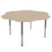 Factory Direct Partners La Madera Pro Flower Activity Table w/ Adjustable Super Legs Laminate/Metal | 31.5 H x 60 W x 60 D in | Wayfair 13118-285