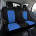 FH Group Neoprene Car Seat Covers Rear Set Custom Fit for 2021-2024 Ford Bronco Sport in Blue | 1 H x 17 W x 26.5 D in | Wayfair WFCM5018BLUE-REAR