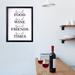 Trinx Good Food, Wine, Friends, & Times - Picture Frame Textual Art on Wood in Brown | 16 H x 12 W x 1 D in | Wayfair