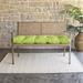 Lark Manor™ Indoor/Outdoor Sunbrella Seat Cushion in Gray/Green/Blue | 2 H x 60 W x 19 D in | Wayfair 0C80AAB57F9C473E8191060831490C5A