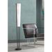 Emotions Matte Black Metal Torchiere Floor Lamp