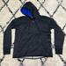 Under Armour Tops | Black Under Armour Hoodie Size Large | Color: Black/Purple | Size: L