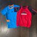 Adidas Shirts & Tops | Boys Adidas Shirt Bundle, Size 7x, Euc! | Color: Blue/Red | Size: 7xb