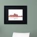 Trademark Fine Art 'Louisville Kentucky Skyline' Framed Graphic Art on Canvas Canvas, Wood | 0.5 D in | Wayfair MW0094-B1114BMF