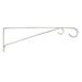 Panacea Hanging Plant Bracket Metal in White | 8 H x 8 W x 15 D in | Wayfair 85552