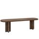 Banc en bois de sapin marron foncé 140cm