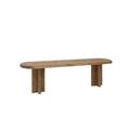 Banc en bois de sapin vieilli 160x45cm