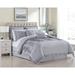 Rosalind Wheeler Théo Comforter Set Polyester/Polyfill/Microfiber in Gray | Queen Comforter + 11 Additional Pieces | Wayfair