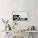 Highland Dunes Big Wave Surfing by Marmont Hill - Picture Frame Print Paper in Black/Gray/White | 20 H x 30 W x 1.5 D in | Wayfair