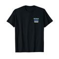 Estonia Flagge Estland Blue, Black, White T-Shirt