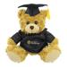 Black/Brown Pitt Panthers 12'' Graduation Plush Bear
