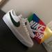 Nike Shoes | Brand New, Never Worn. Extra Green Shoelaces Included. | Color: White | Size: 9