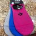 Converse Accessories | Converse New Flat Knit Ultra Low Microfiber Socks Fits Size 4-10 | Color: Blue/Pink | Size: Os