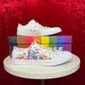 Converse Shoes | Converse Limited Edition "Find Your Pride" 2021 Low Tops | Color: Pink/White | Size: 10.5