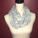 American Eagle Outfitters Accessories | American Eagle Cheetah Print Infinity Scarf | Color: Gray/Yellow | Size: Os