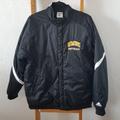 Adidas Jackets & Coats | Adidas Sports Bomber Jacket Umbc Softball Men's Sz S | Color: Black/White | Size: S