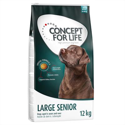 2x12kg Large Senior Concept for Life Hundefutter trocken