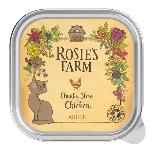 32x100g Adult Huhn Rosie's Farm Katzenfutter