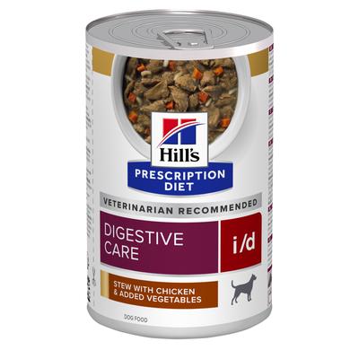 24x 354g Hill's Prescription Diet i/d Digestive Care Ragout mit Huhn Hundefutter nass