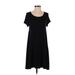 Old Navy Casual Dress - A-Line: Black Solid Dresses - Women's Size X-Small