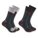 Carhartt Men's Force Midweight Steel Toe Crew Socks, Assorted 4 SKU - 646967