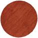 Red 93 x 1.5 in Area Rug - Chandra Rugs Strata Handmade Shag Wool Area Rug Wool | 93 W x 1.5 D in | Wayfair STR1107-79RD