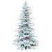 The Holiday Aisle® Snow Artificial Most Realistic Christmas Tree in Green | 79 W x 79 D in | Wayfair 9A4FF708F96B449088A2C4549A5D4D59