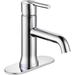 Delta Trinsic Single Hole Bathroom Faucet in Gray | Wayfair 559LF-LPU